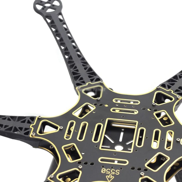 S550 Hexacopter Frame - Black - Image 2