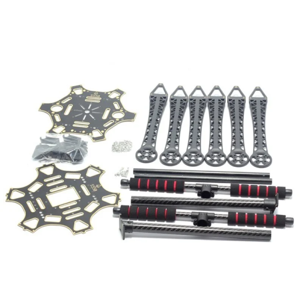 S550 Hexacopter Frame - Black - Image 4